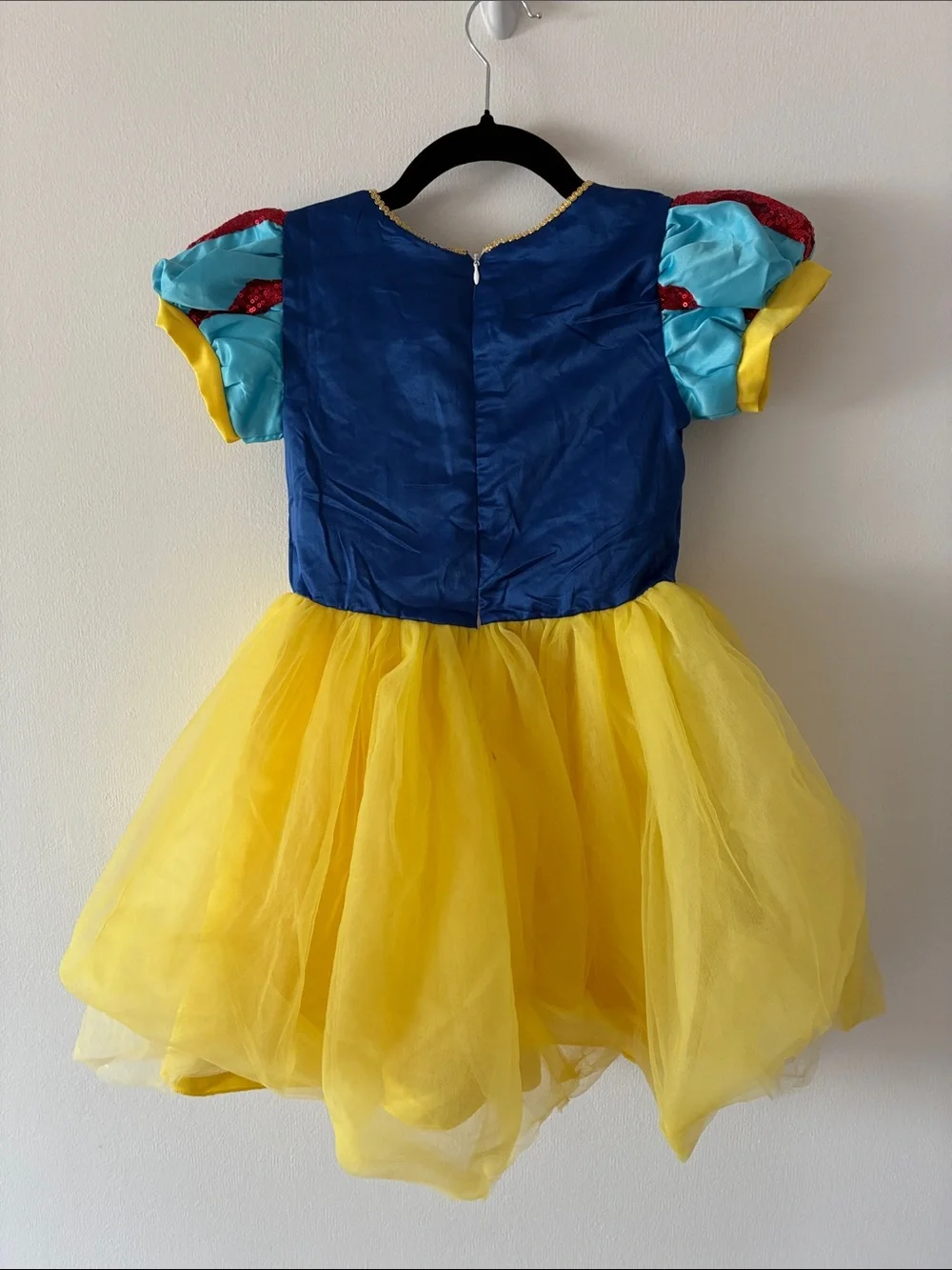 Trish Scullu Classic Princess Yellow & Blue Kids Costume Dress